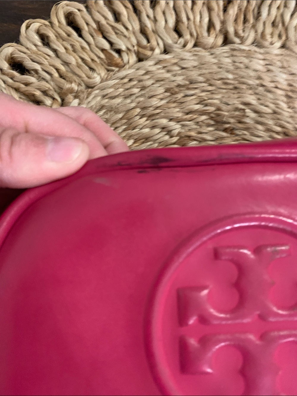 Tory Burch Perry Bombe Mini Crossbody Camera Bag in Pink - Picture 4 of 14